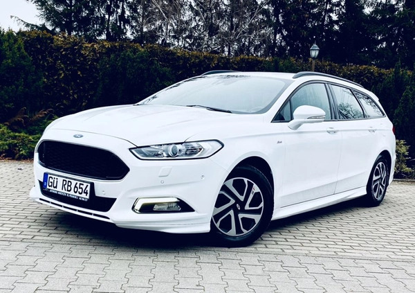 Ford Mondeo cena 72900 przebieg: 169823, rok produkcji 2019 z Rajgród małe 781